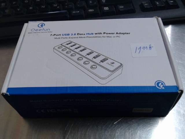 7 port usb data hub