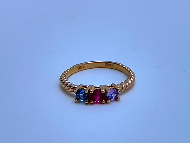 BAGUE EN OR 10KT NEW
