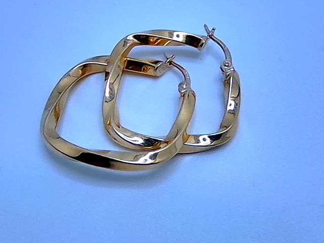 BOUCLES DE OREILLES EN OR 14KT