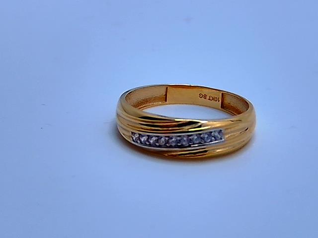 BAGUE EN OR 10KT NEW