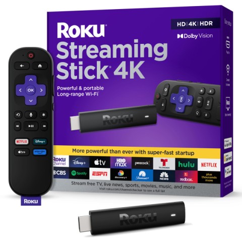 Roku streaming stick 4k