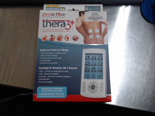 Thera3+ proactive appareil physio 3en1
