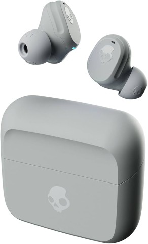 Ecouteurs bluetooth gris