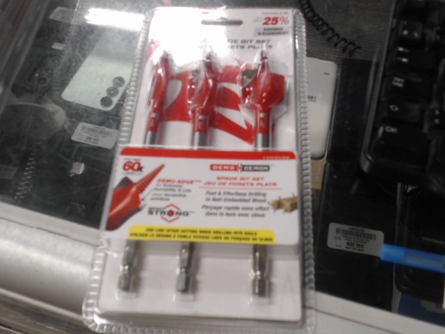 Kit de 3 forets plats