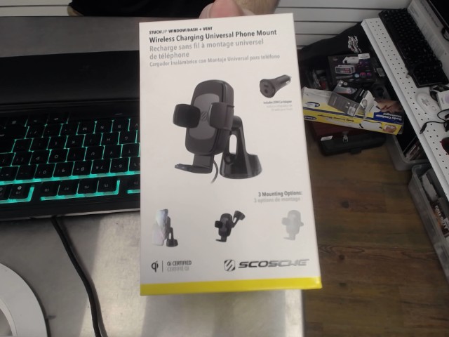 Cgargeur sans fil montage universel tel