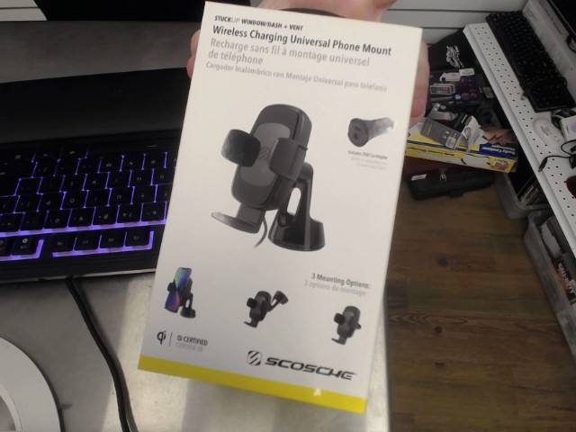 Recharge sans fil a montage universel te