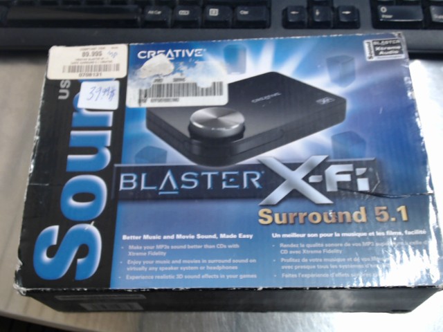 Carte surround 5.1 creative