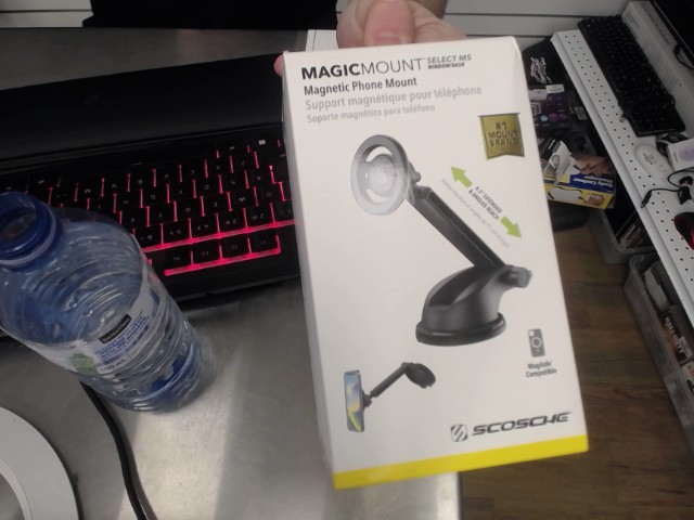 Magnetic phone mount