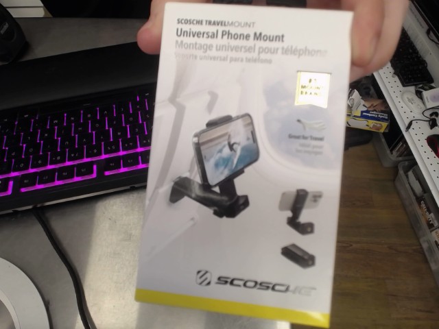 Universal phone mount