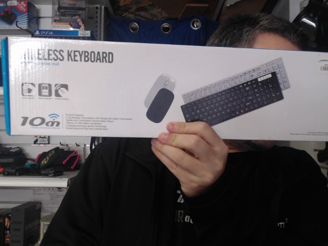 Clavier sans fil avec souris sans fil