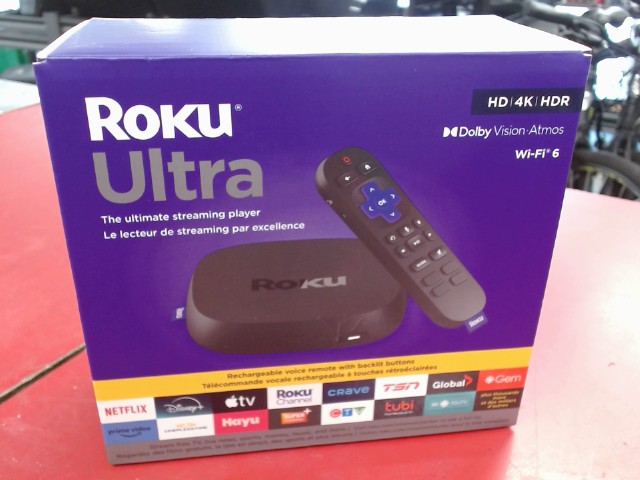 Roku ultra neuf en boite acc complet