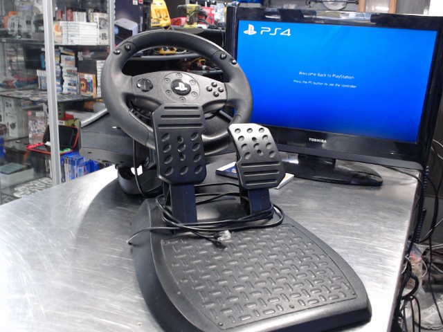 Volant de course avec acc