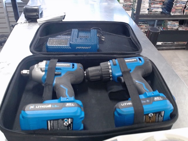 Drill + bat + charg + case