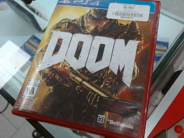 Jeux ps4 doom edition special