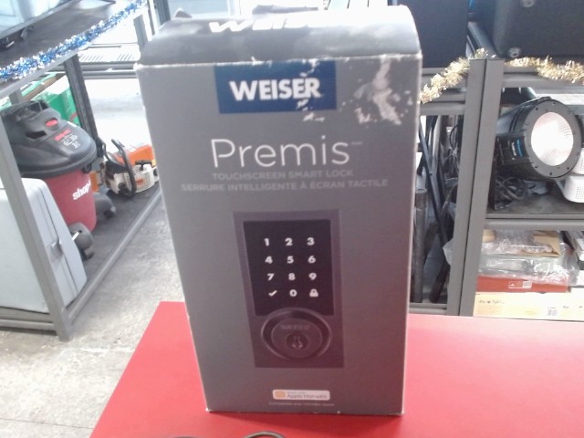 Serrure weiser premis noir neuf