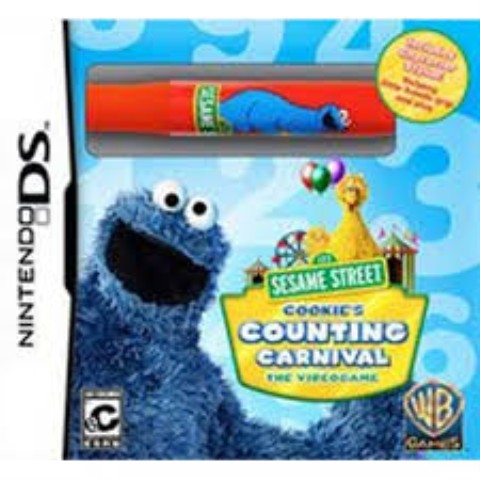 Sesame street cookie counting carnaval