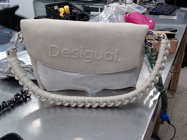Sac desigual beige femme