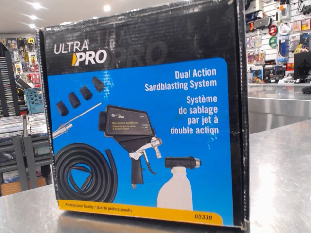 System de sablage par jet double action