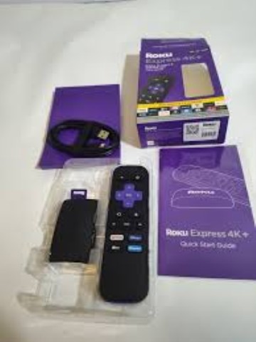 Roku tv dans la boite