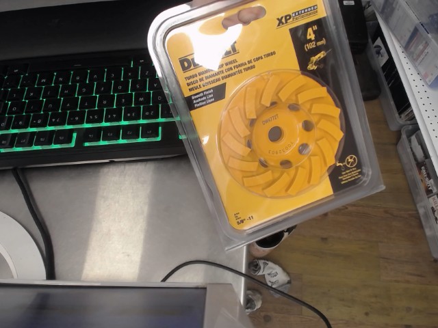 Meule boisseau diamante turbo