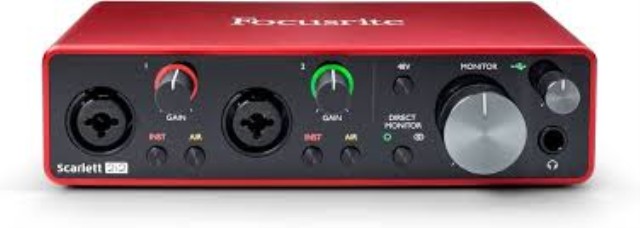 Audio interface scarlet 2i2 3rd gen