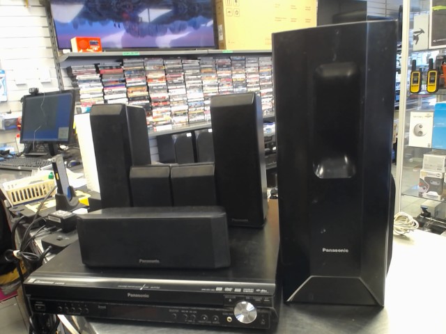 5-disc changer dvd/cd + 5 spekaer +1 sub