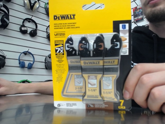 Assortiment de lames oscillantes