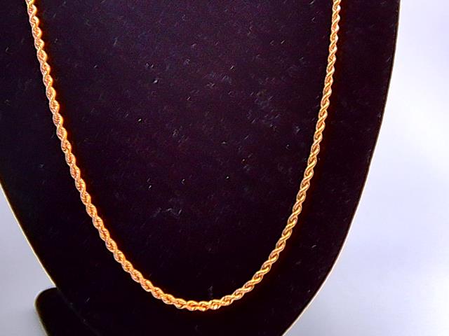 CHAINE TORSADE EN OR 10KT NEW