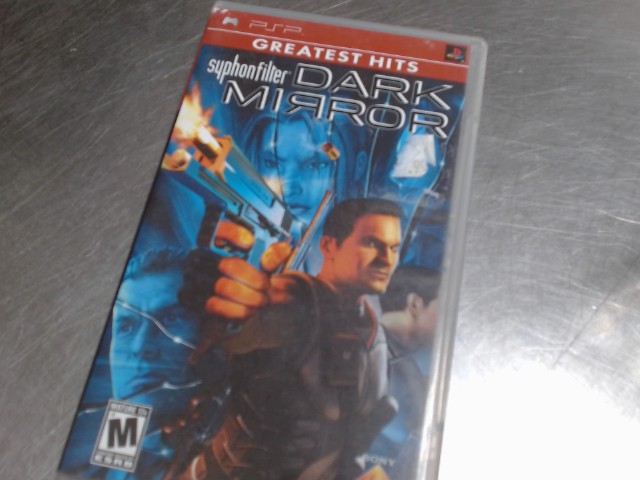 Jeu syphonfilter dark mirror psp