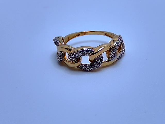 BAGUE EN OR 10KT POUR FEMME