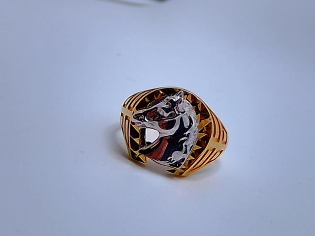 BAGUE EN OR 10KT