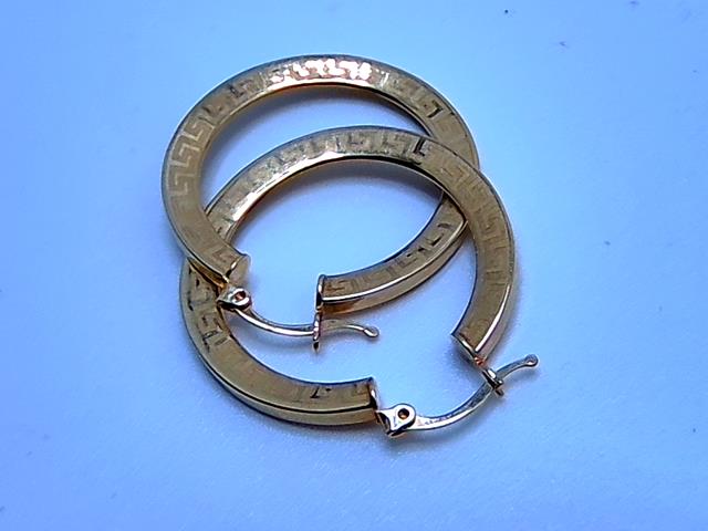 BOUCLES D OREILLES EN OR 10KT