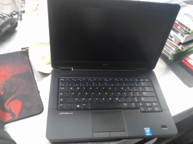 Ordinateur portable dell noir