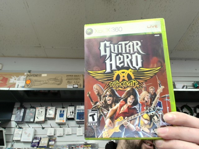 Guitar hero aerosmith