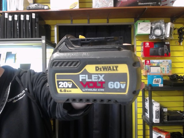 Batterie 20v/60v flexvolt 6ah