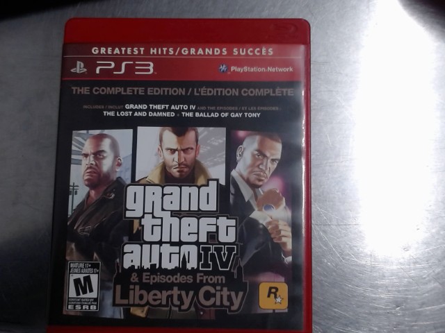 Grand theft auto iv the complete edition