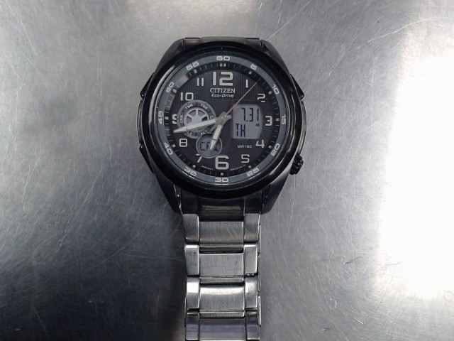 Citizen eco drive black dial men