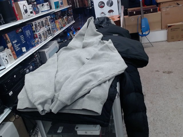 Essential grey hoodie size small