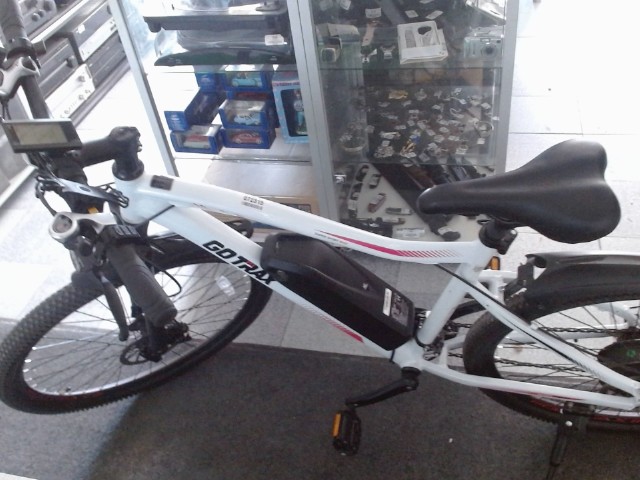 Velo eletric blan-noir