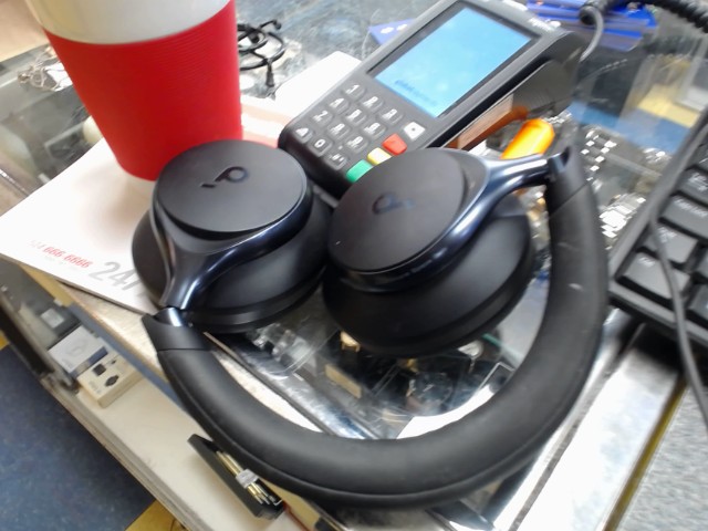 Ecouteurs noise-canceling noir