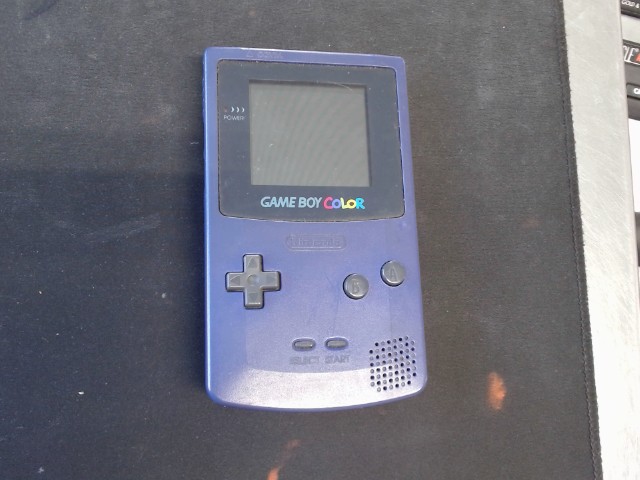 Gameboy color violet sans back cover