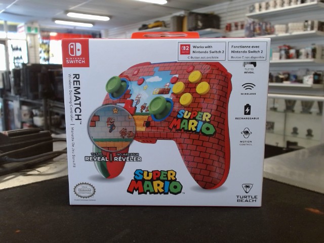 Manette swt mario edition rouge
