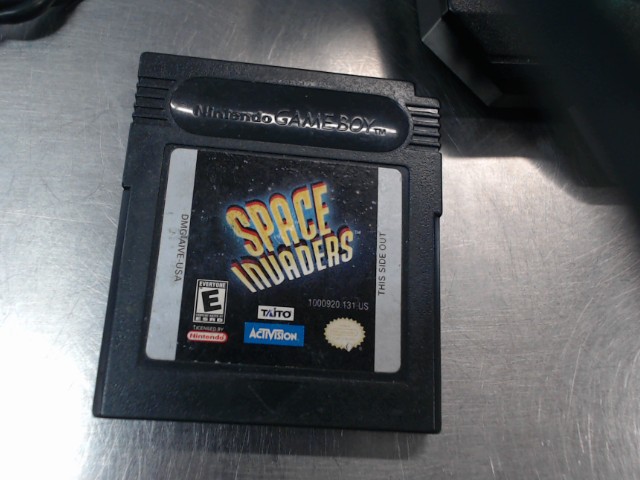 Space invader gameboy