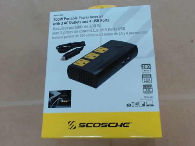 Ondulateur portable 200w neuf/new