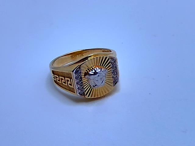 BAGUE EN OR 10KT  