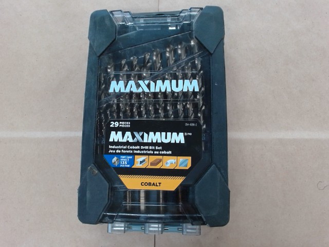 Jeu foret industriel au cobalt 29pc neuf