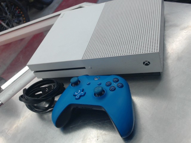 Console xbox one s avec manette bleu