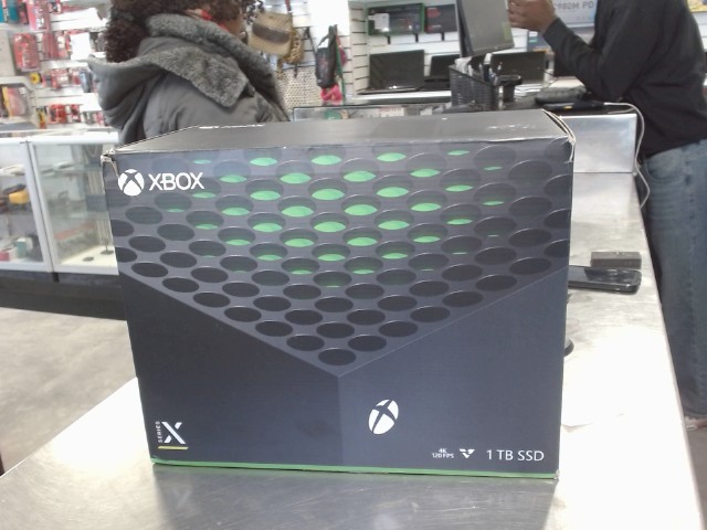Xbox series x with 2 controllers