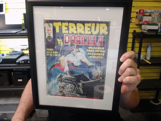 Cadre avec bande dessin� original