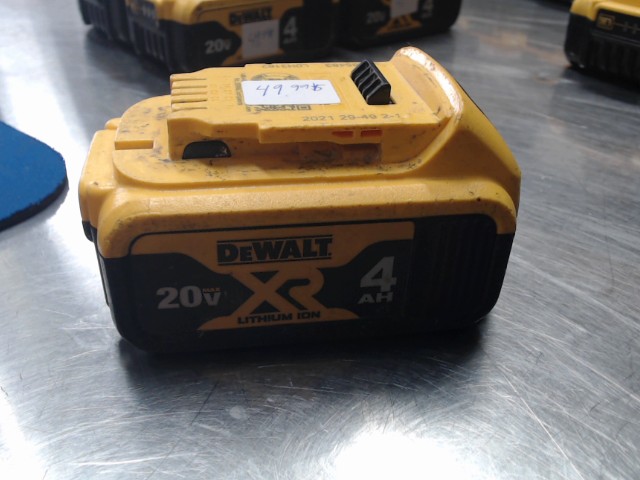 Batterie 20v 4ah